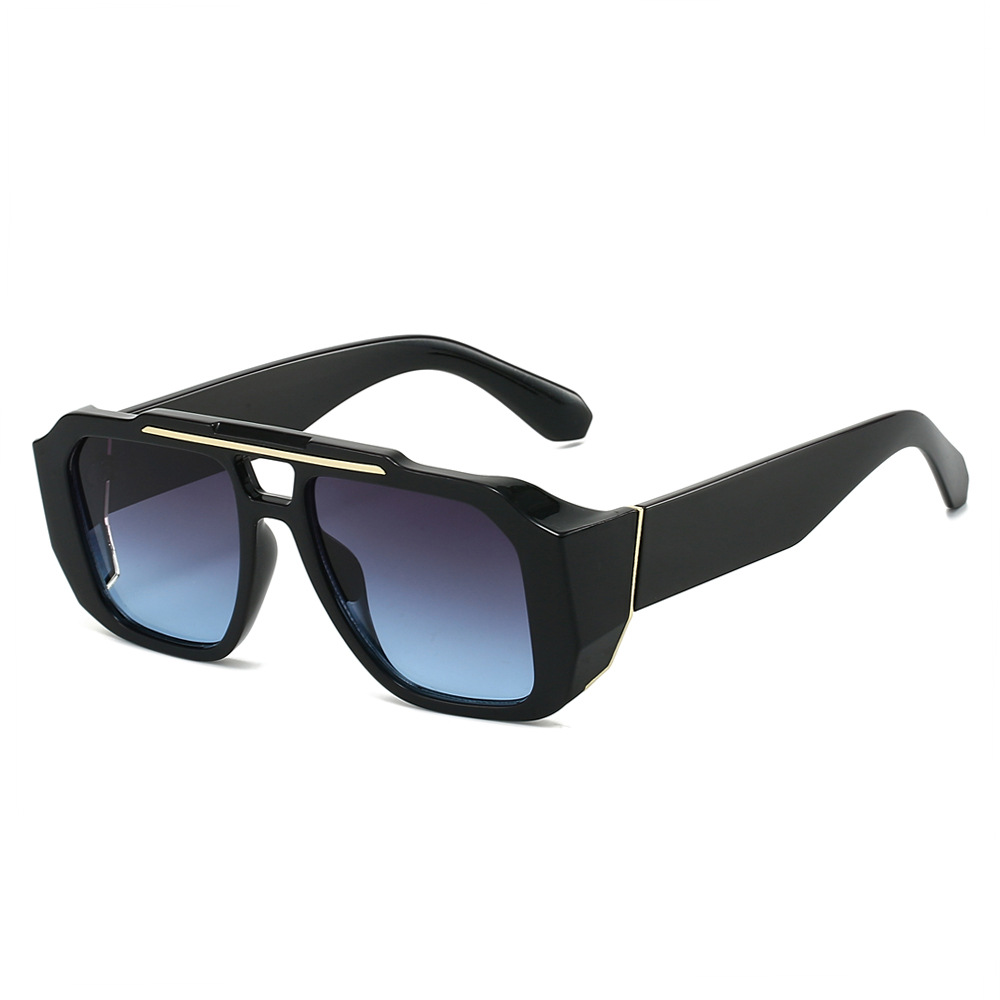 Vintage Fashion Streetwear - Kacamata Vintage Double-Bridge Retro Baru 2026