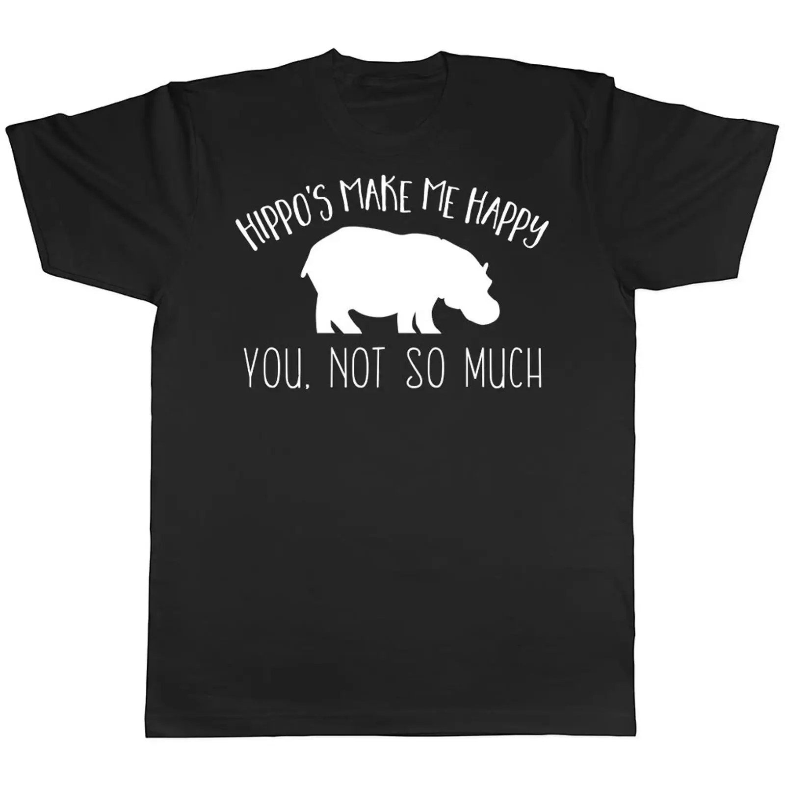 Vintage Fashion Herren - Hippo's membuatku bahagia, kamu tidak begitu.