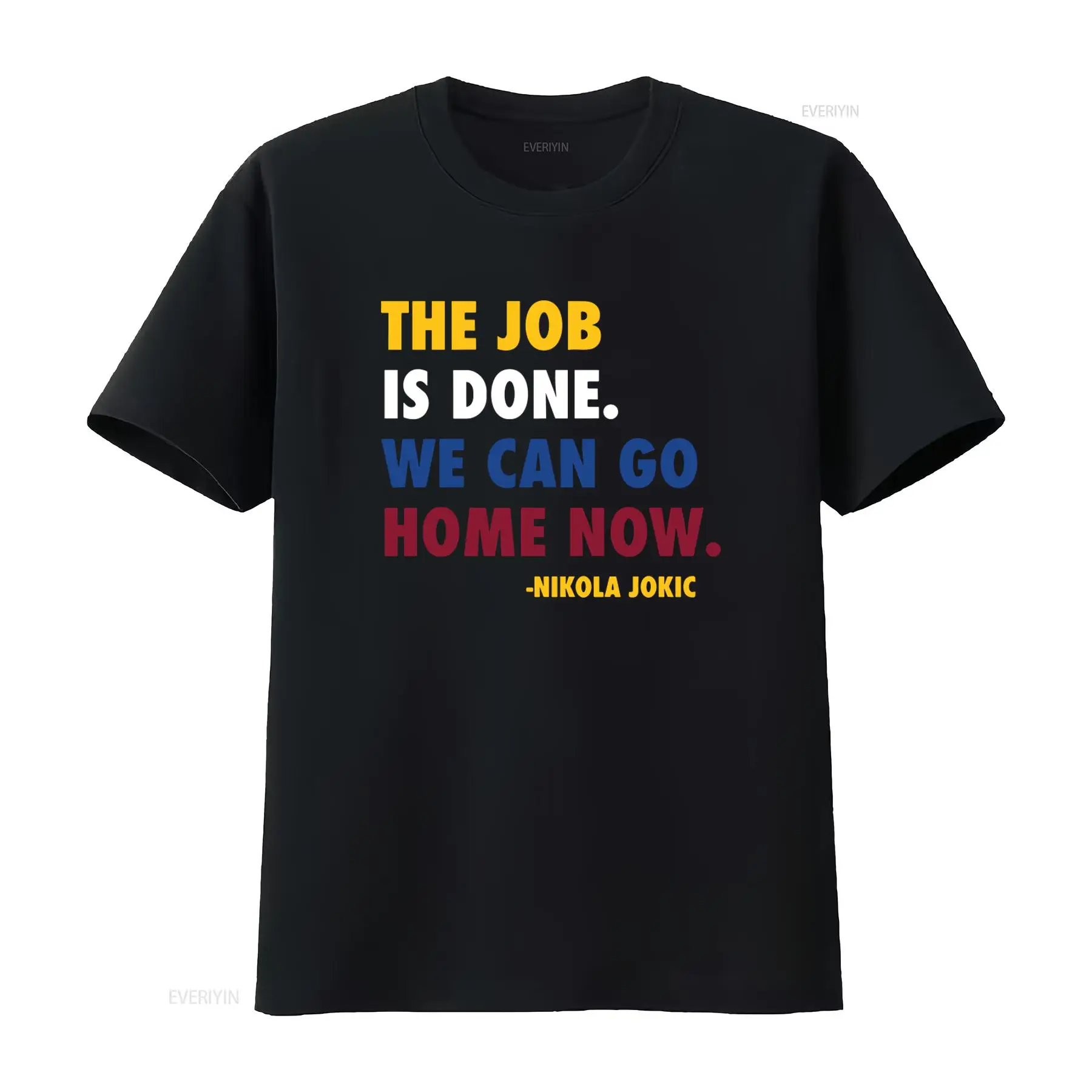 Vintage Fashion Now - Kaos Kutipan Nikola Jokic 'Job Done
