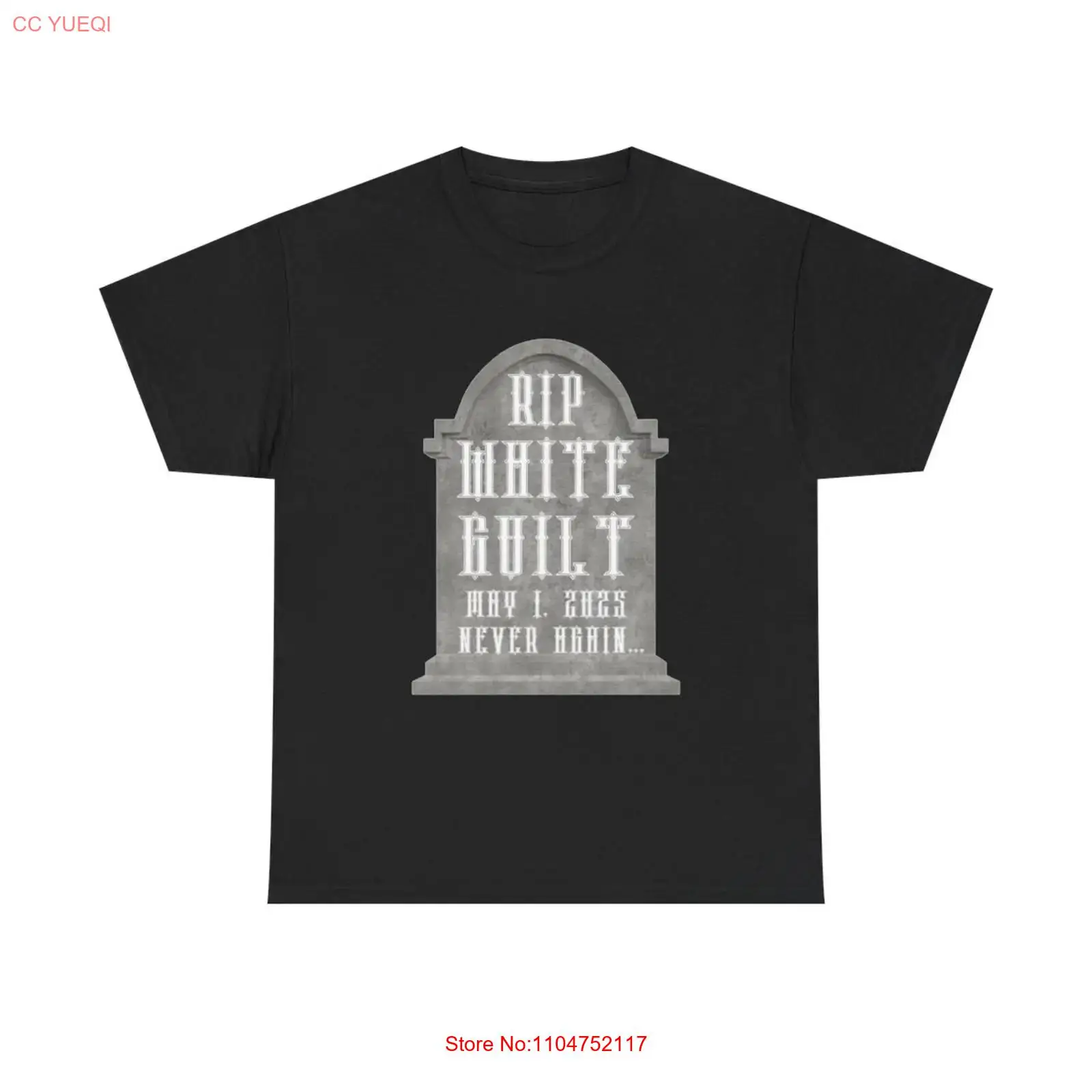Vintage Fashion Tags - Kaos RIP White Guilt May 1