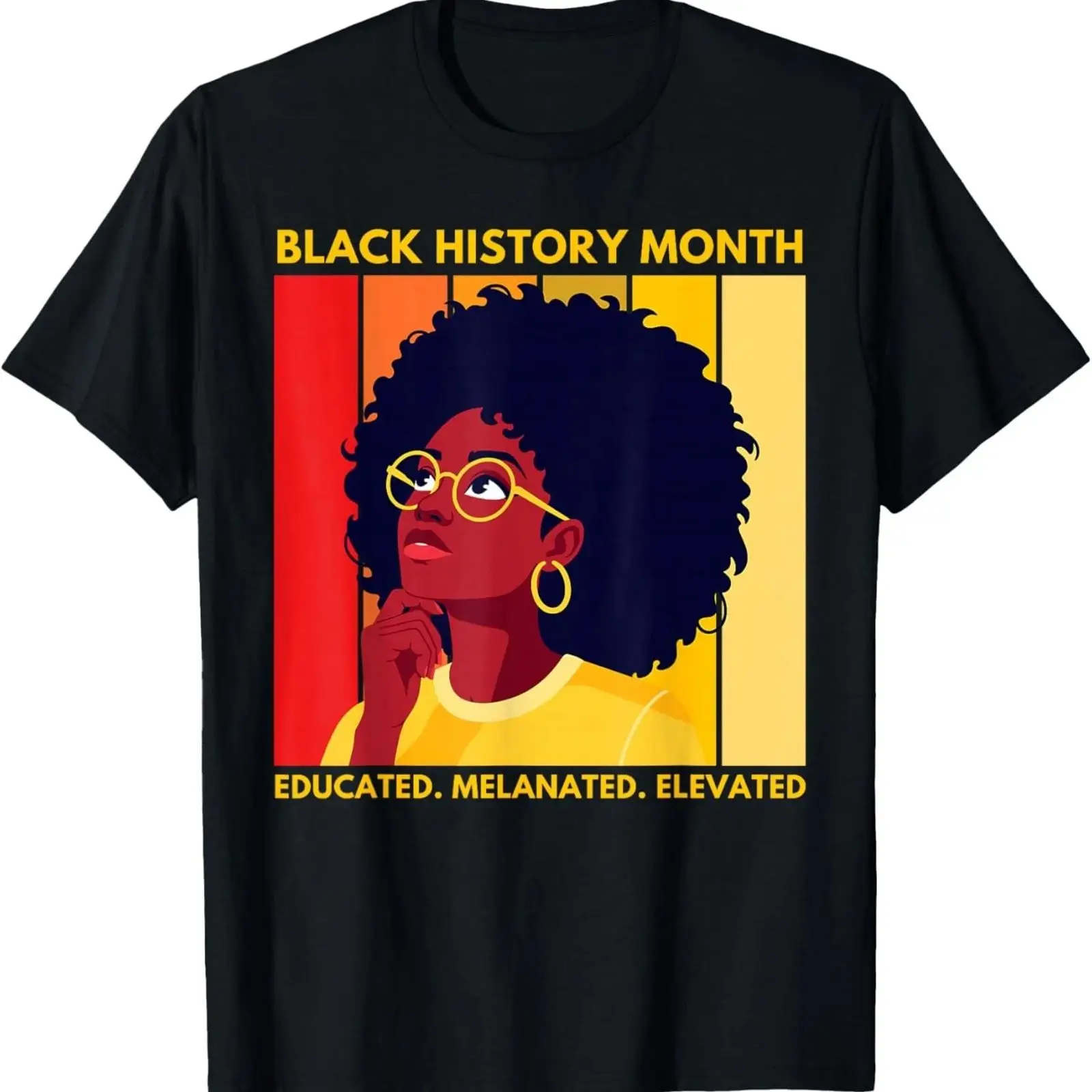 Vintage Fashion History - Kaos Black History Month African American