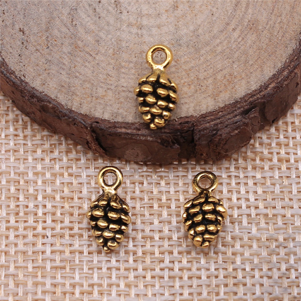 Vintage Fashion Stores - 40 Buah 12X7X7Mm (0.47X0.28X0.28 Inci) 5