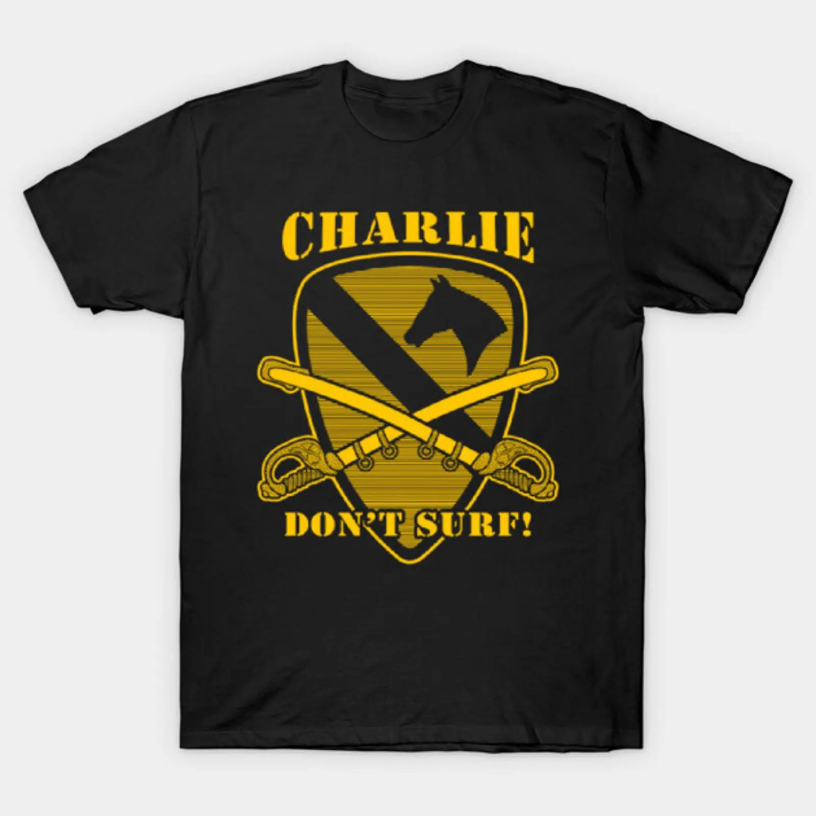 Vintage Fashion Now - Kaos Apocalypse Now Quote Charlie Don't
