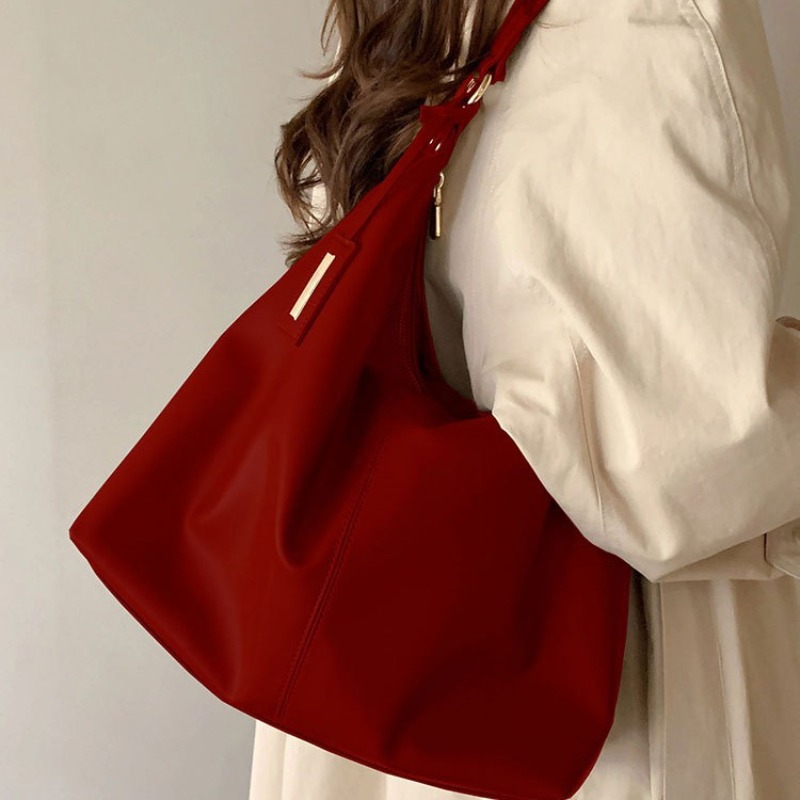 Vintage Fashion Shop - Tas Tote Kapasitas Besar Vintage untuk