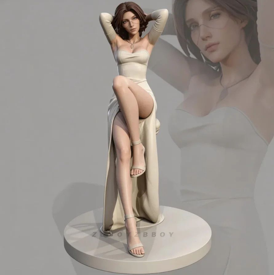Vintage Fashion Dolls - Model Cetak 3D 50Mm 75Mm 90Mm