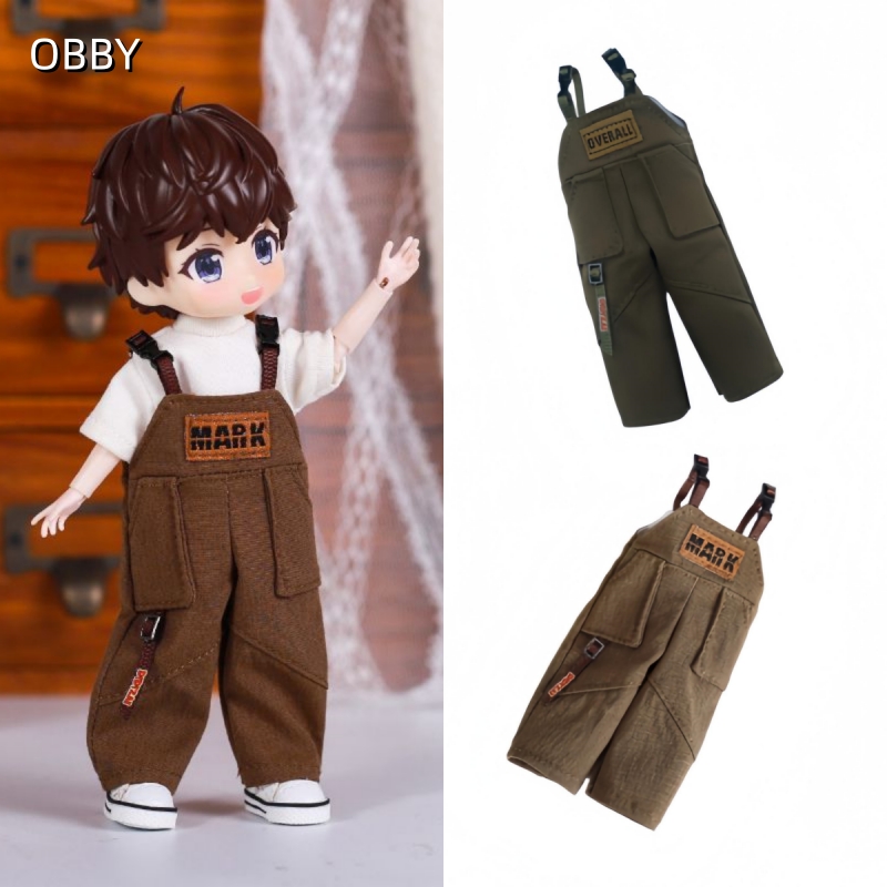 Vintage Fashion Dolls - Celana Overall Gaya Vintage untuk Boneka