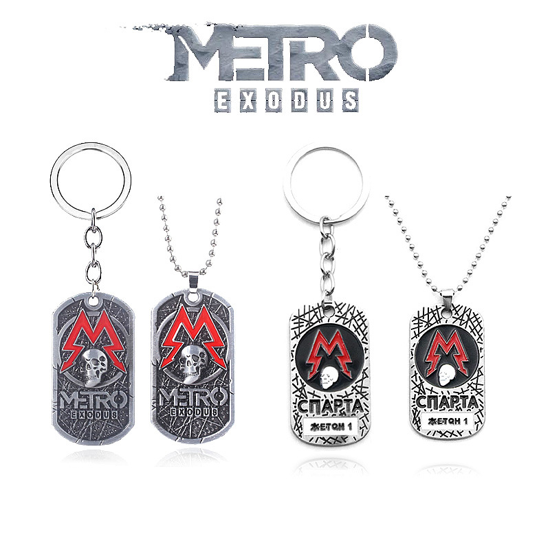 Vintage Fashion Tags - Gantungan Kunci Game Metro Exodus 2033