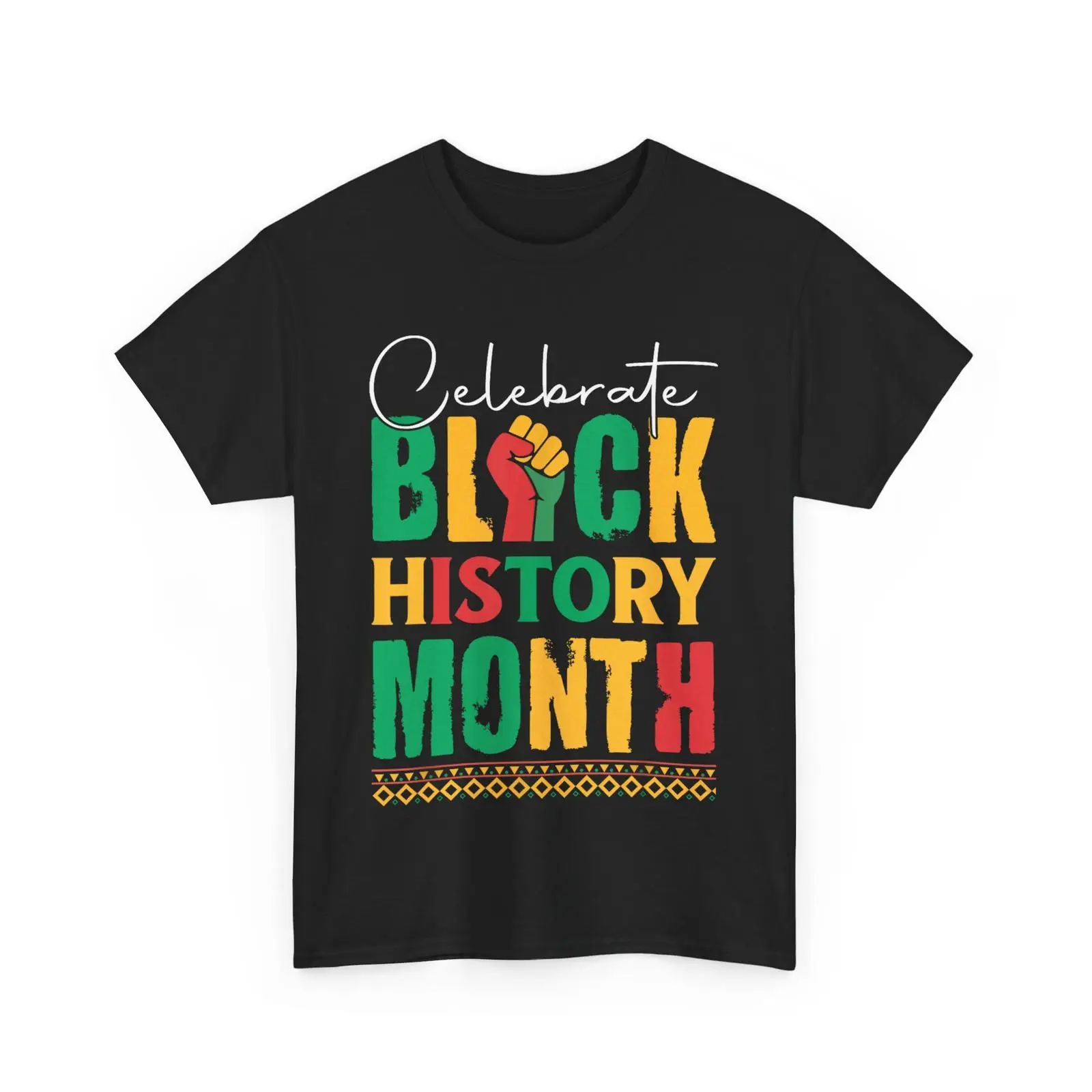 Vintage Fashion History - Kaos Rayakan Bulan Sejarah Kulit Hitam
