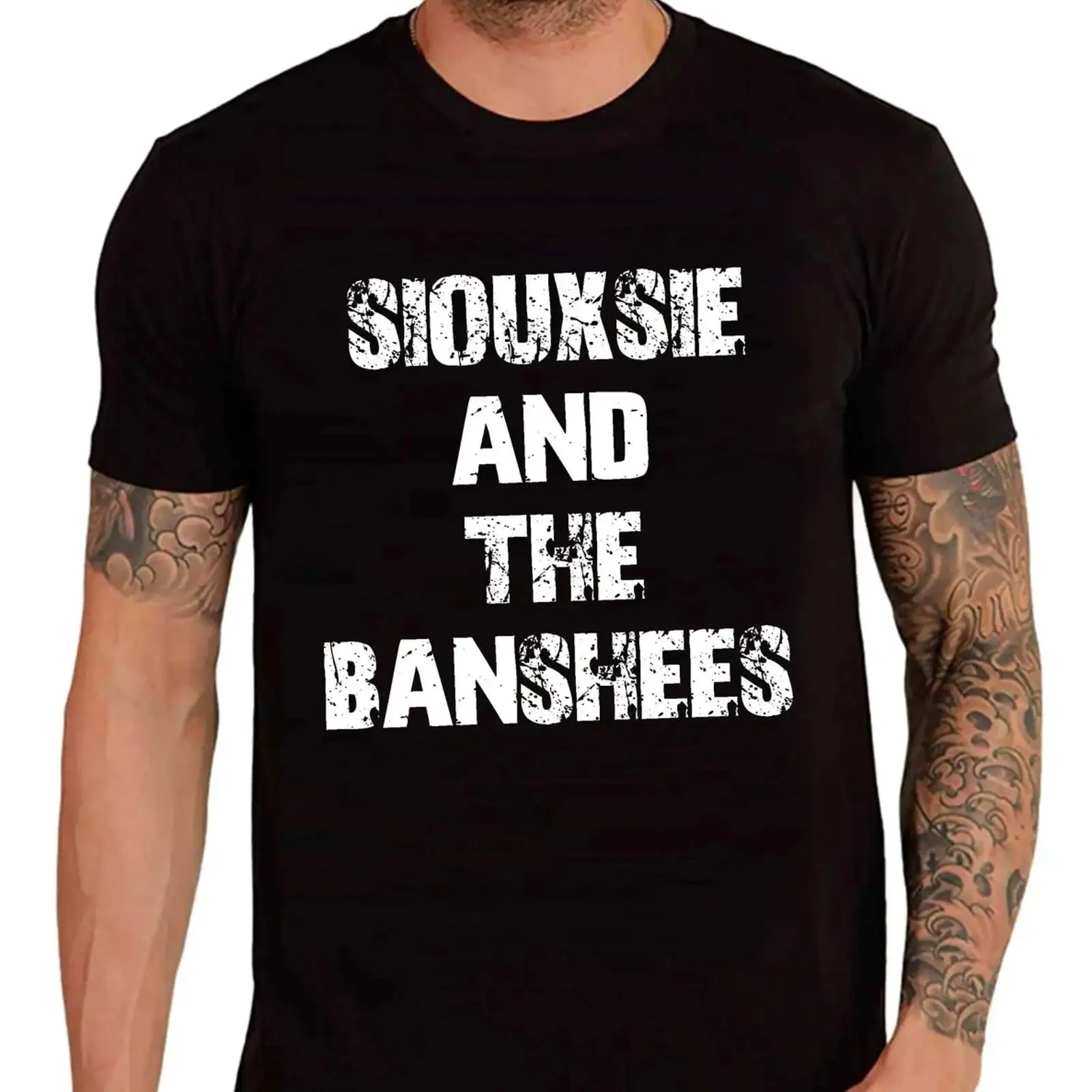 Vintage Fashion Herren - Kaos Grafis Pria Siouxsie und die