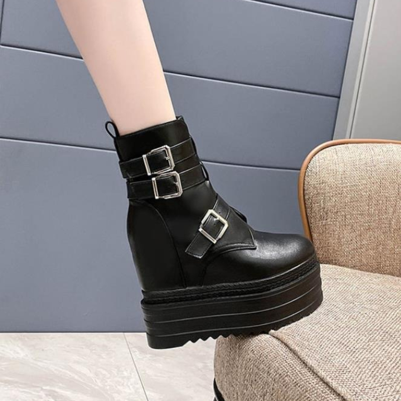 Vintage Fashion Rome - Sepatu Motor Wanita Musim Gugur Musim