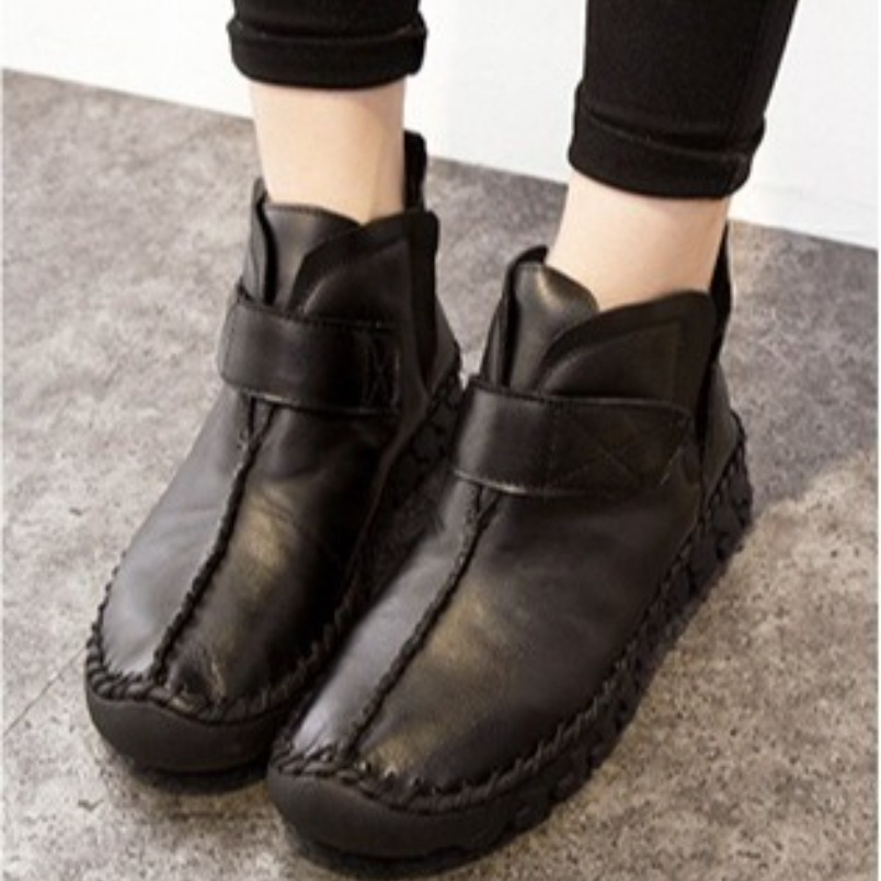 Vintage Fashion Rome - Sepatu Boots Kulit Asli Wanita Model