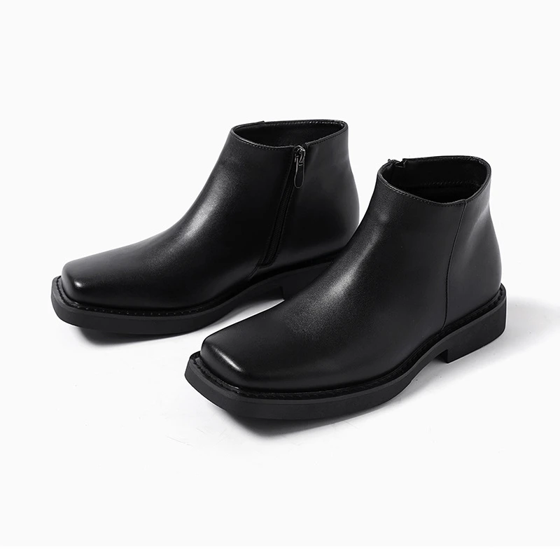 Sepatu Kulit Kasual Pria Fashi - Vintage Fashion Streetwear ulasan dan harga
