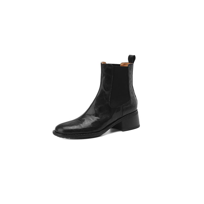 Sepatu Boots Wanita Kulit Sapi - Vintage Fashion Rome ulasan dan harga