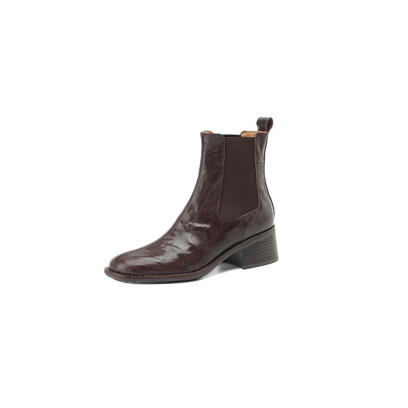 Sepatu Boots Wanita Kulit Sapi - Vintage Fashion Rome ulasan dan harga