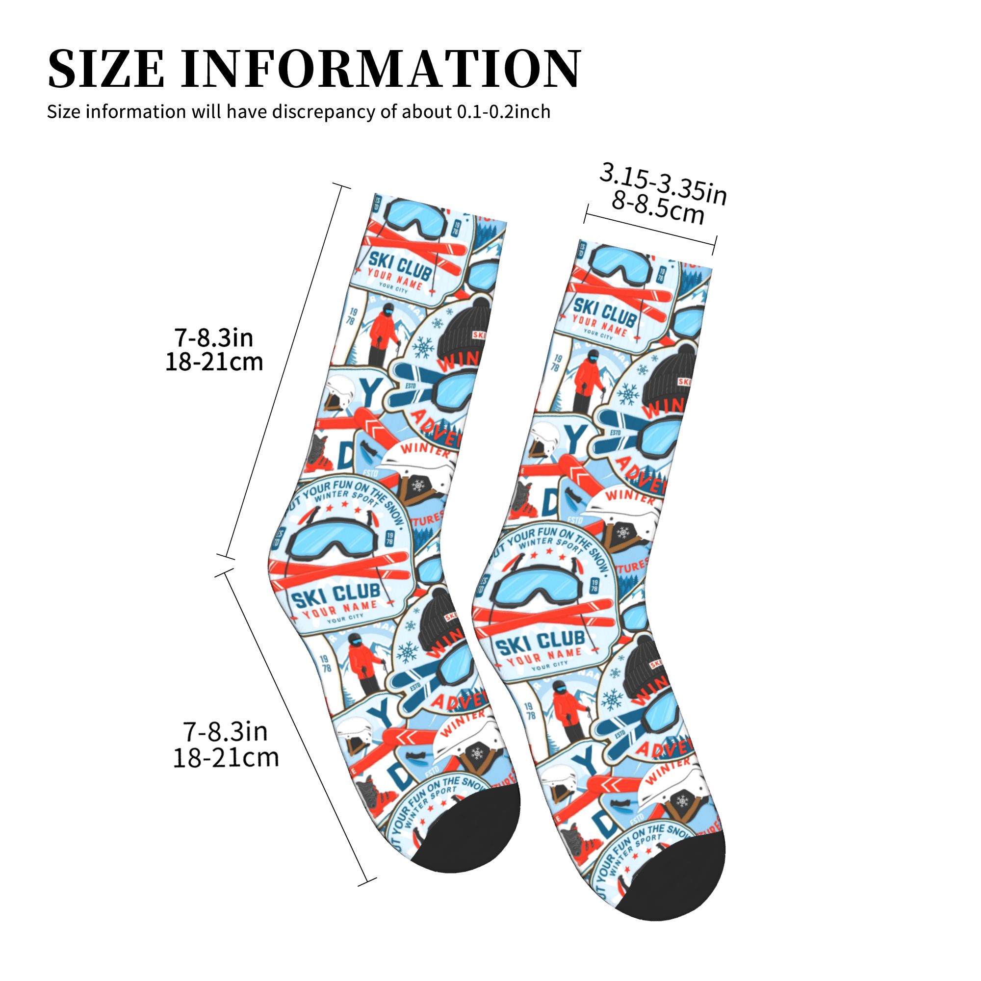 Kaus Kaki Cetak Tanpa Jahitan  - Vintage Fashion Mens ulasan dan harga