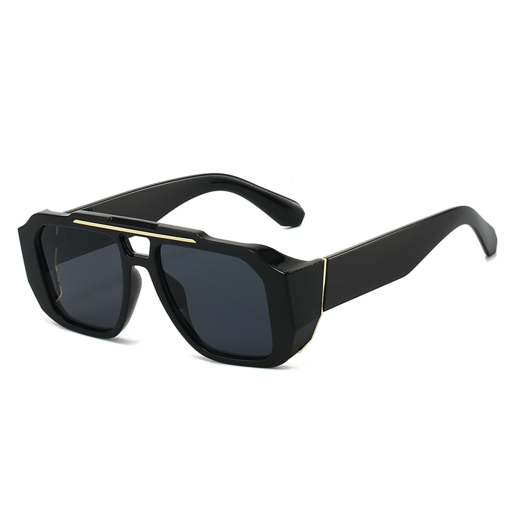 Kacamata Vintage Double-Bridge - Vintage Fashion Streetwear ulasan dan harga