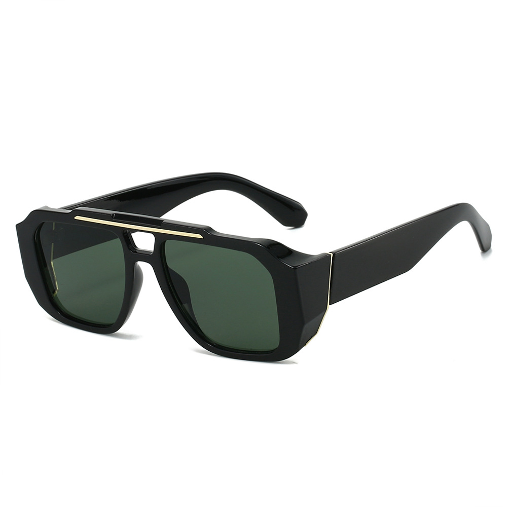 Kacamata Vintage Double-Bridge - Vintage Fashion Streetwear ulasan dan harga