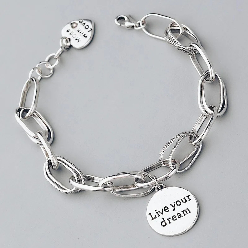 Foxanry gelang bandul rantai t - Vintage Fashion Tags ulasan dan harga