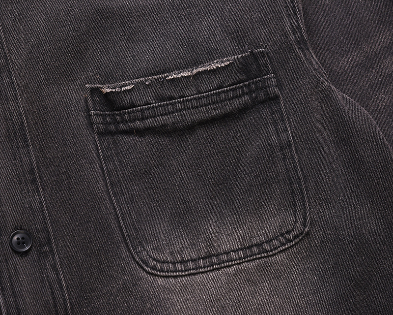Jaket Jeans Pria High Street M - Vintage Fashion Y2K ulasan dan harga