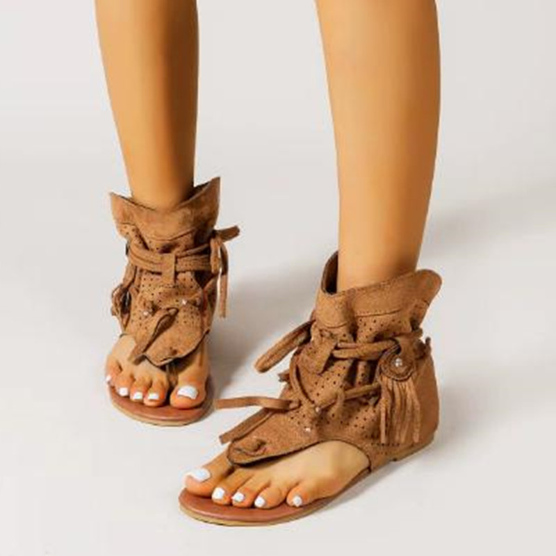 Sandal 2026 Retro Gladiator Wa - Vintage Fashion Rome ulasan dan harga