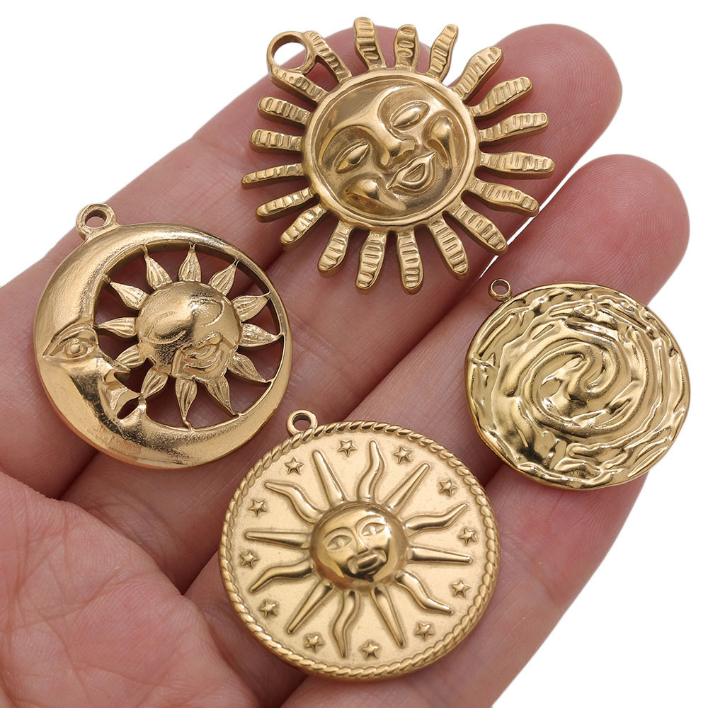 5pcs Liontin Emas PVD Baja Ant - Vintage Fashion Tumblr ulasan dan harga