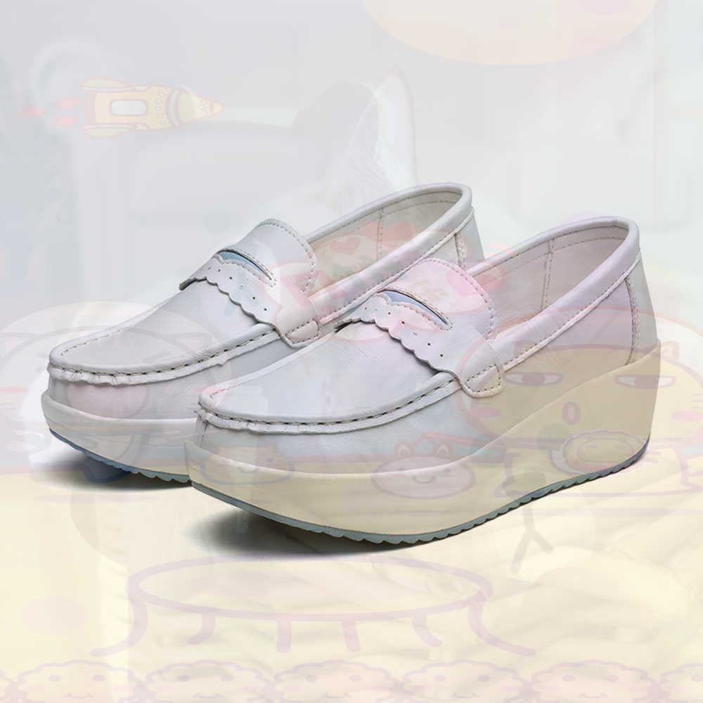 Plataform Sepatu Kets Merah Mu - Vintage Fashion Reseller ulasan dan harga