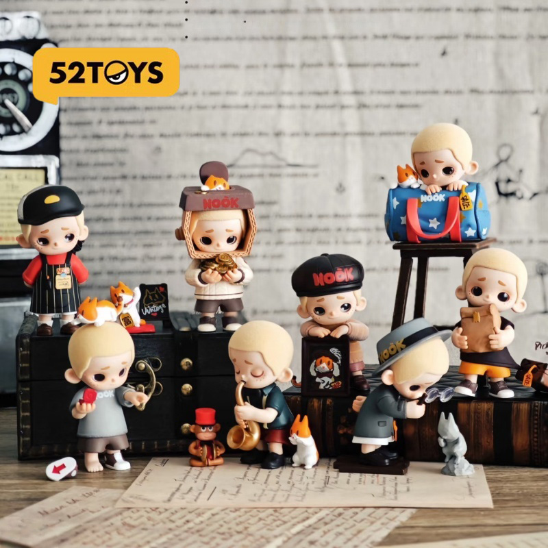 52toys Nook Vintage Store Seri - Vintage Fashion Dolls ulasan dan harga