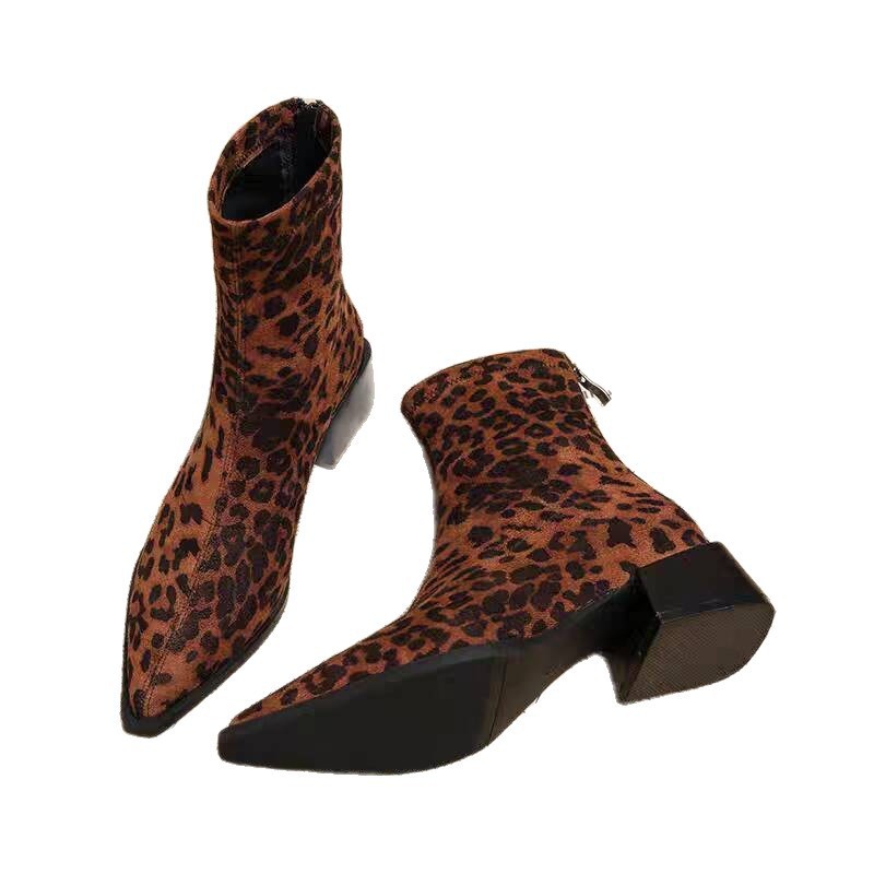 Sepatu Bot Wanita Hak Rendah M - Vintage Fashion Rome ulasan dan harga