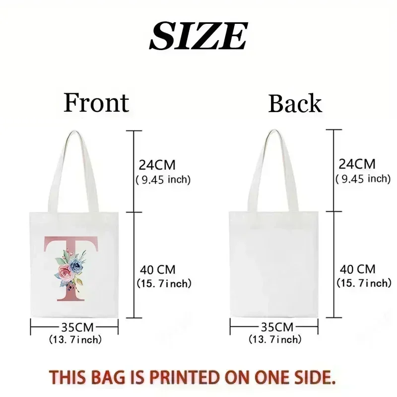 Tas Tote Kanvas Pola Bunga Buk - Vintage Fashion Shop ulasan dan harga