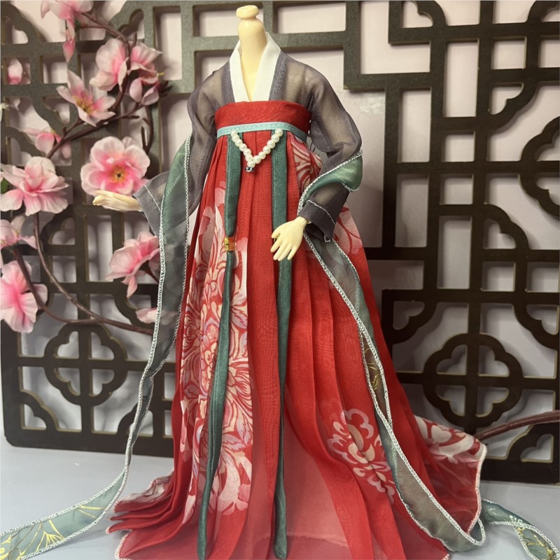 Gaun Hanfu Boneka Vintage Krea - Vintage Fashion Dolls ulasan dan harga