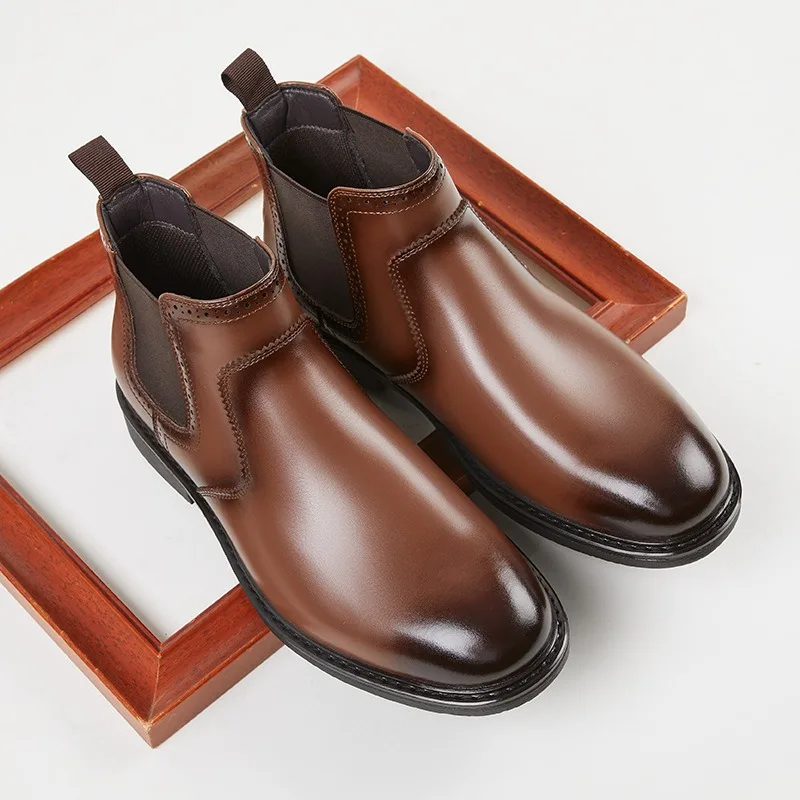 Sepatu Oxford Kulit Pria Vinta - Vintage Fashion Mens ulasan dan harga