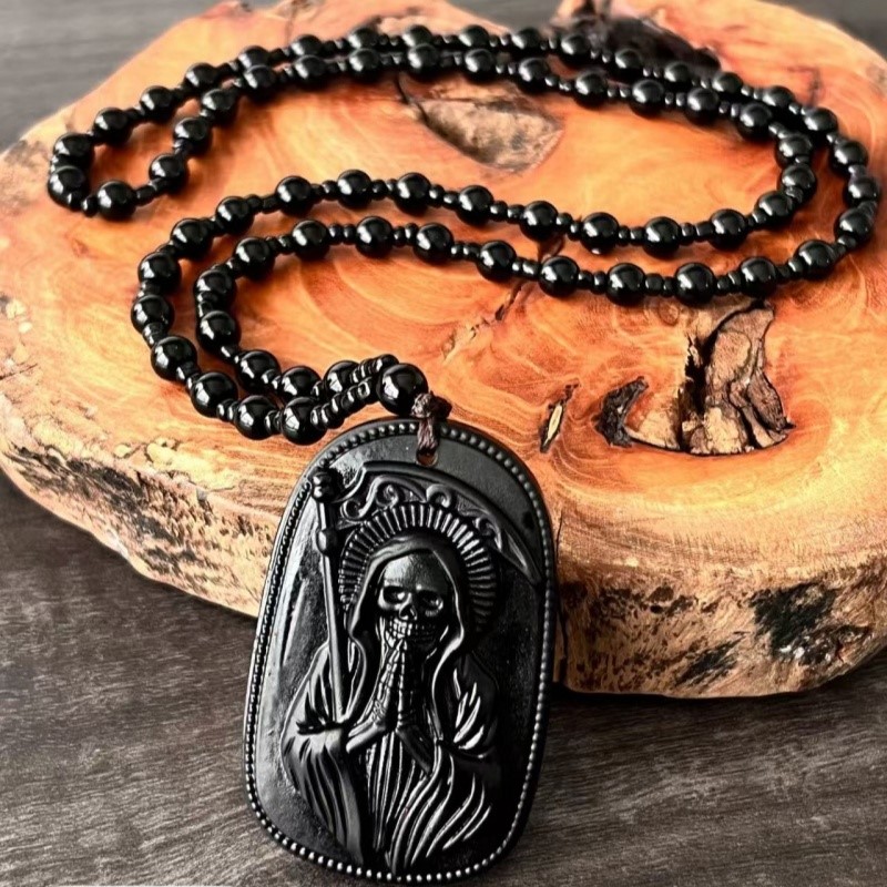 Kalung Liontin Patung Santa Mu - Vintage Fashion Tags ulasan dan harga