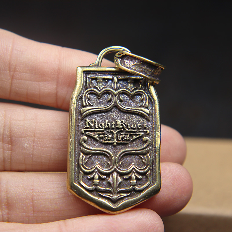 Liontin Gantungan Kunci Kepala - Vintage Fashion Tags ulasan dan harga