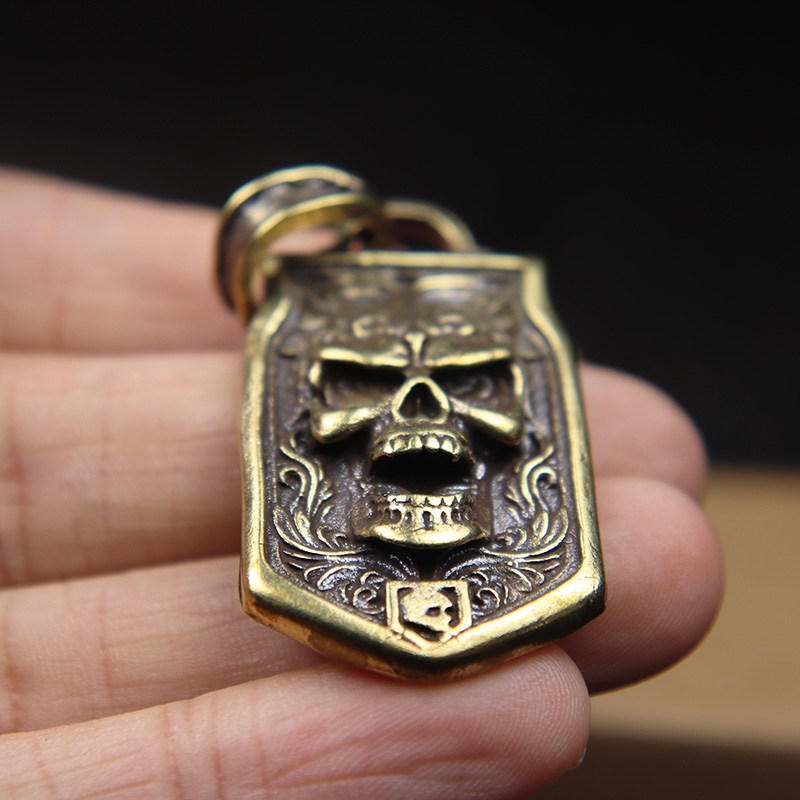 Liontin Gantungan Kunci Kepala - Vintage Fashion Tags ulasan dan harga