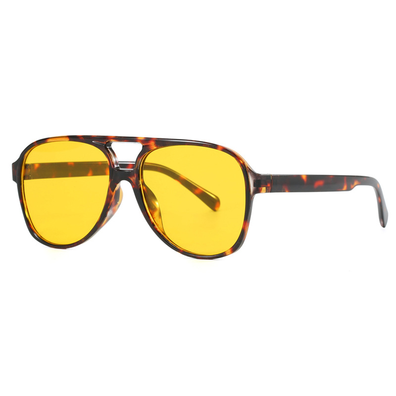 Kacamata Pilot Double Bridge D - Vintage Fashion Streetwear ulasan dan harga