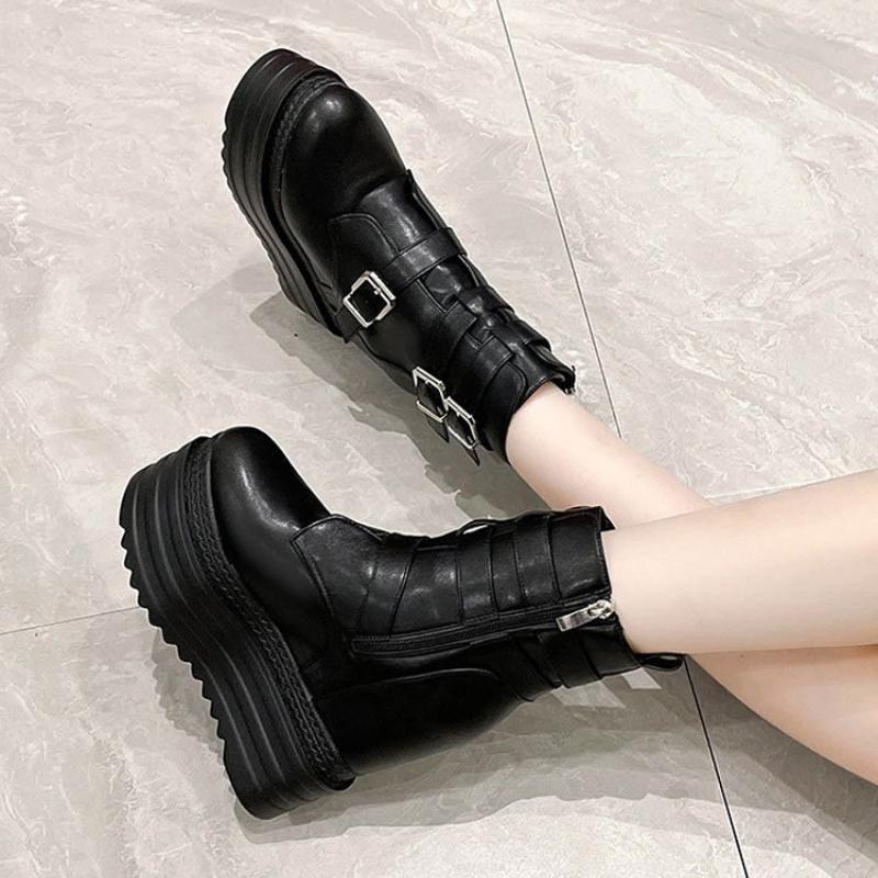 Sepatu Motor Wanita Musim Gugu - Vintage Fashion Rome ulasan dan harga