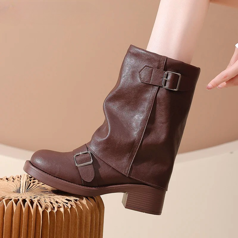 Sepatu Bot Koboi Wanita Vintag - Vintage Fashion Rome ulasan dan harga