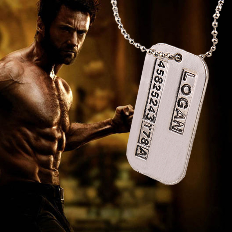X Kalung Pria Logan Hugh Jackm - Vintage Fashion Tags ulasan dan harga