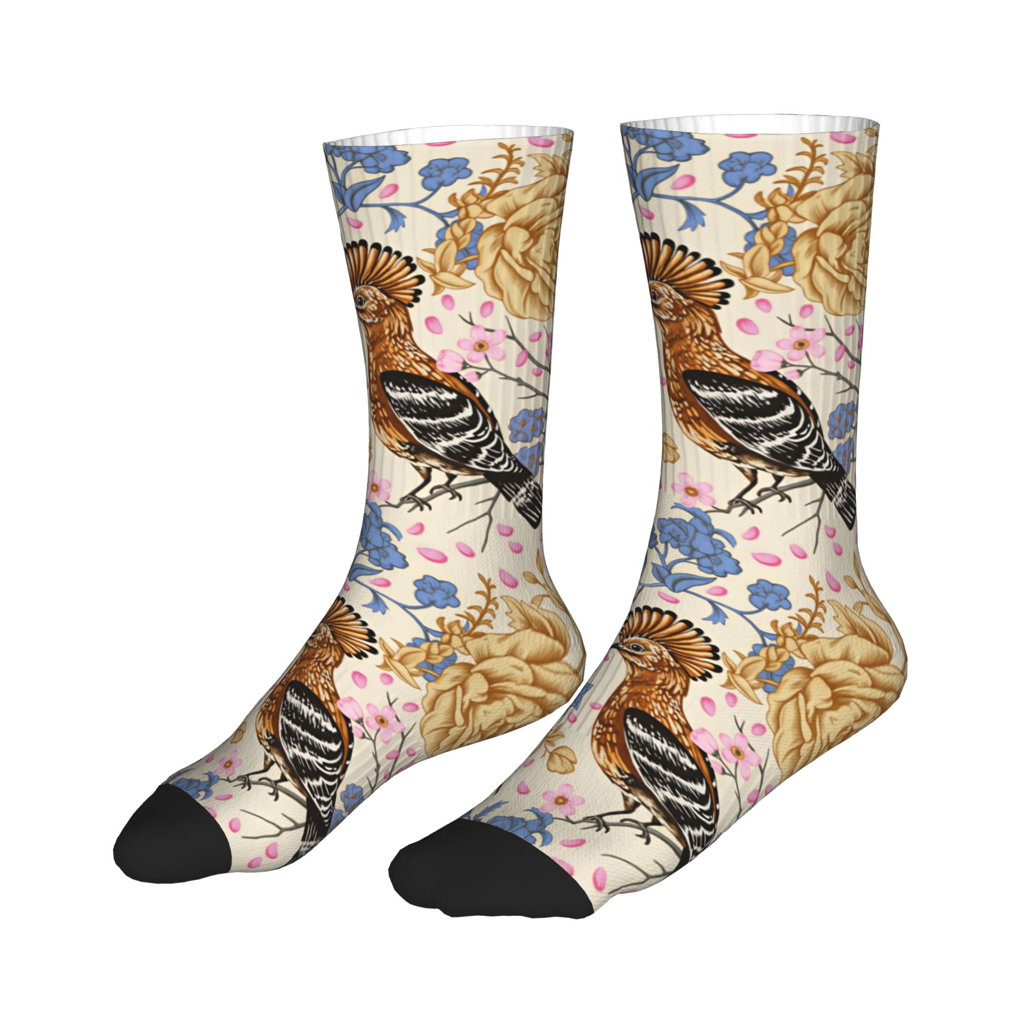 Hoopoe Bird Blue Peony Vintage - Vintage Fashion Mens ulasan dan harga