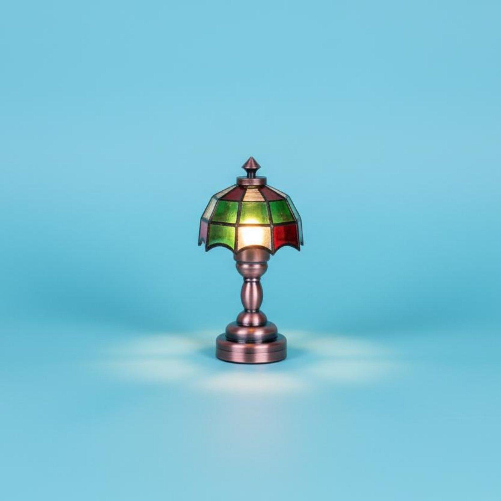Lampu Miniatur Vintage Berbaha - Vintage Fashion Dolls ulasan dan harga