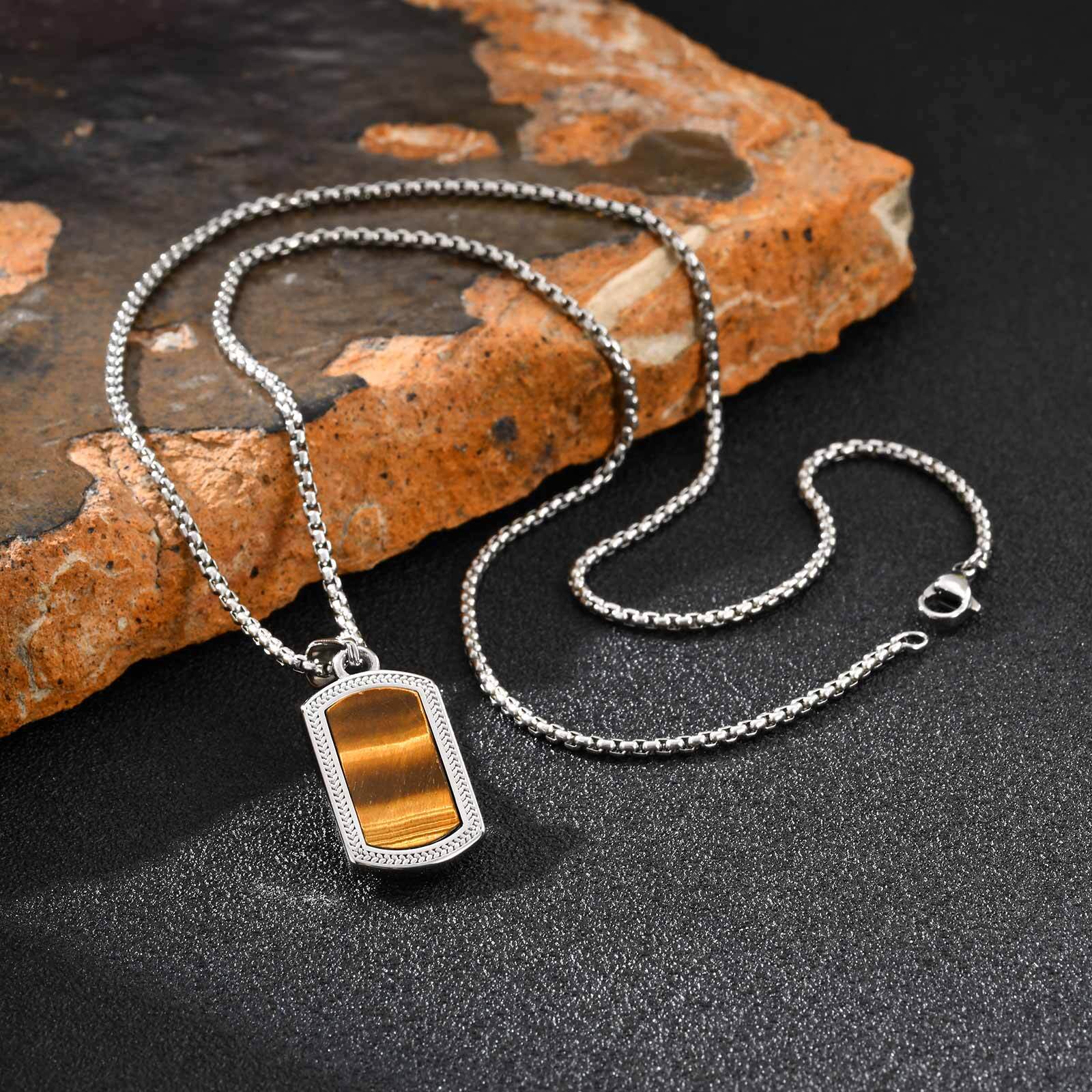 Kalung Liontin Batu Mata Harim - Vintage Fashion Tags ulasan dan harga